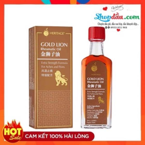 Dầu nóng xoa bóp Heritage Gold Lion