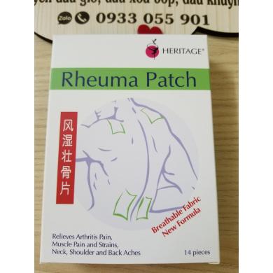 Cao dán giảm đau Heritage Rheuma Patch