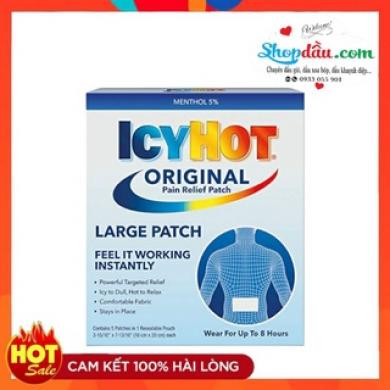 Cao dán giảm đau icy hot patch - hàng Mỹ