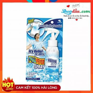 Bình xịt Kool Fever Spray 100ml - Nhật Bản