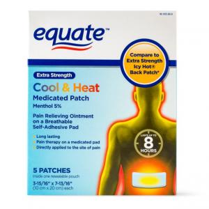 Miếng dán giảm đau Equate Cool and Heat Patch