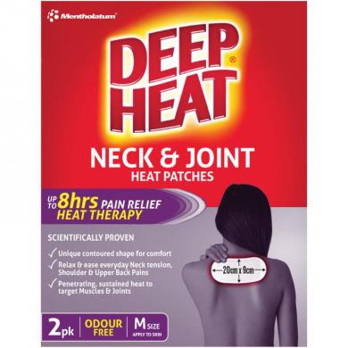 Miếng dán giảm đau vai gáy cổ Deep Heat Neck and Joint