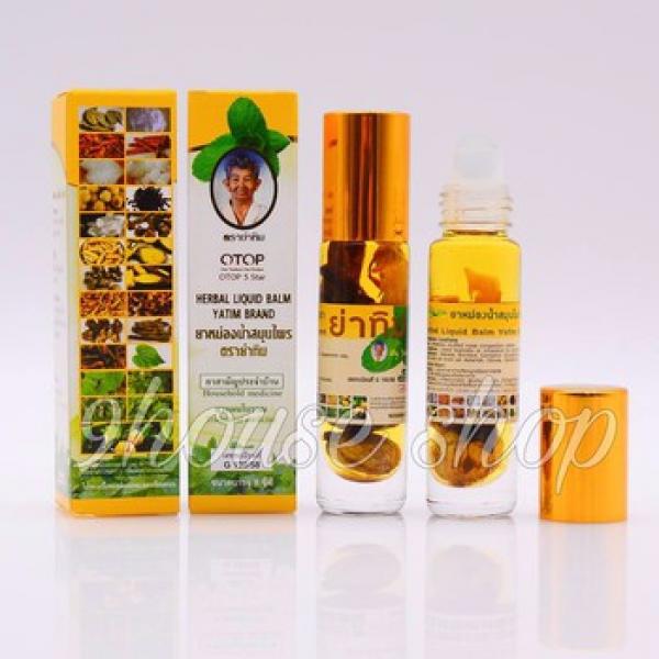 Dầu lăn thảo dược Herbal Liquid Balm Yatim Brand 8ml